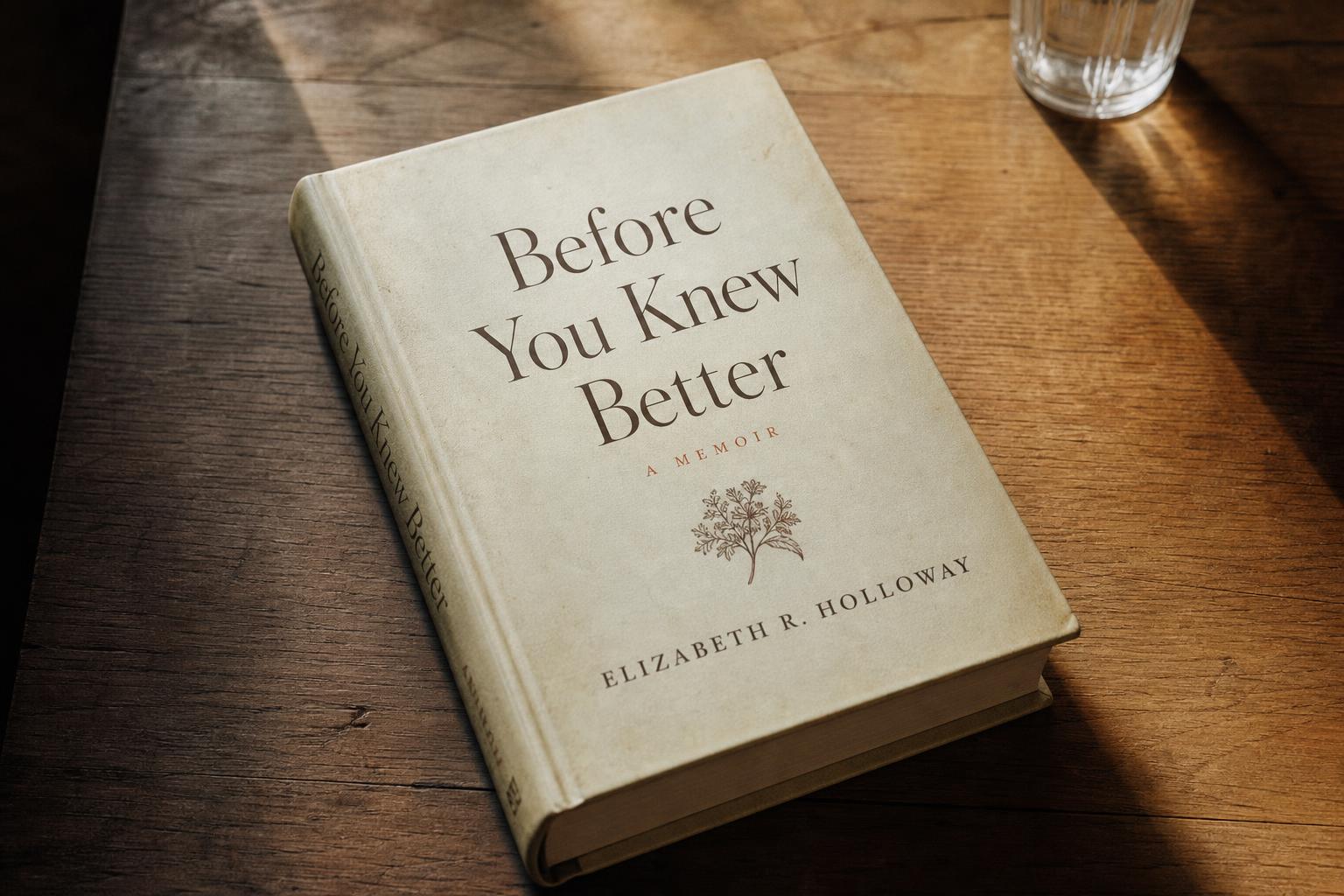 Before You Knew Better, a memoir by Heather Miniello